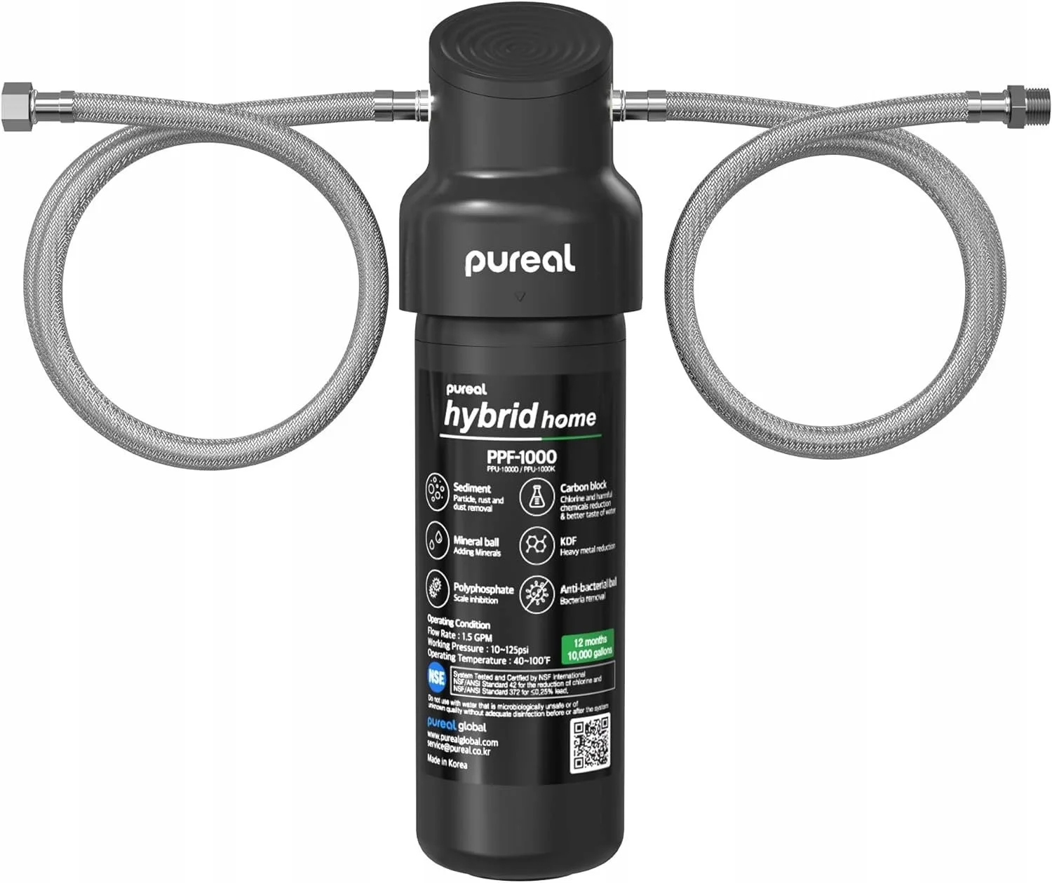 PUREAL Hybrid Home depuratore sottolavello